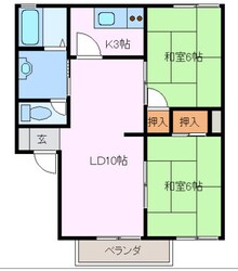 伊勢川島駅 徒歩5分 1階の物件間取画像